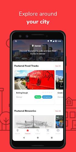 Truckster - Find Food Trucks Captura de pantalla 2