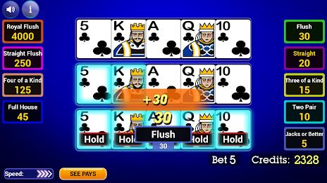 Video Poker: Multi Hand Скриншот 4