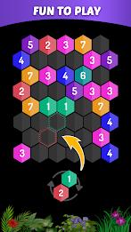 Merge Hexa - Number Puzzle应用截图第1张