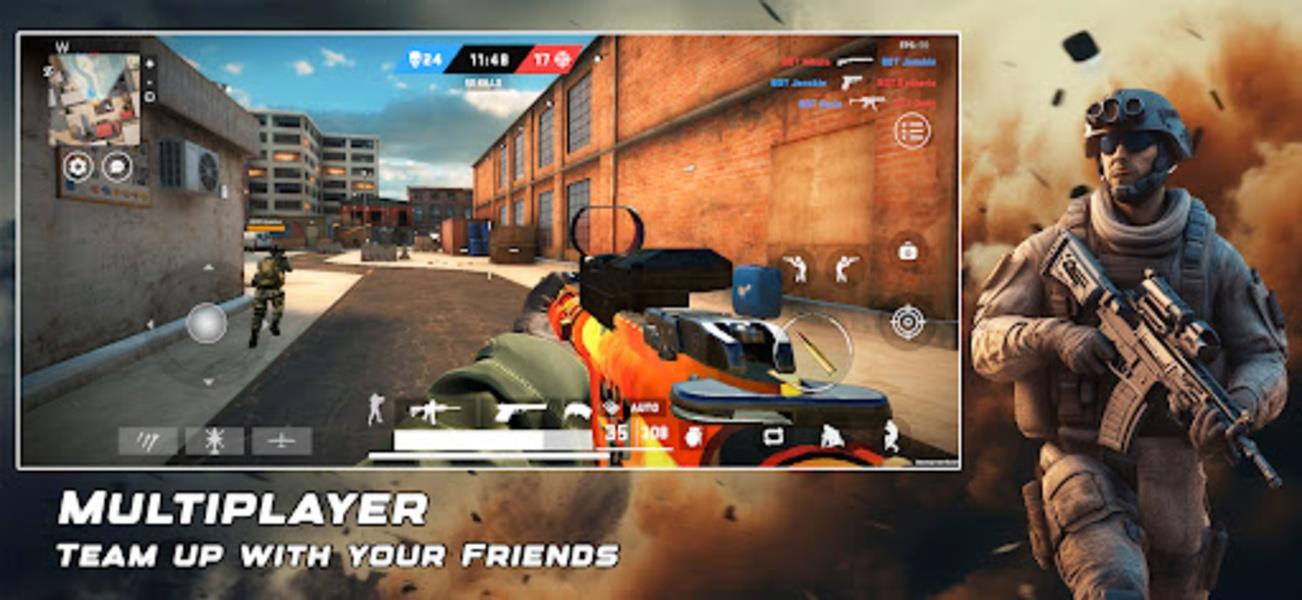 Jangawar: Multiplayer FPS应用截图第3张