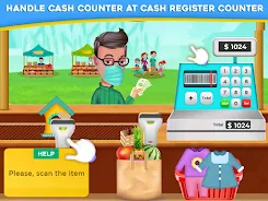 Grocery Shopping Cash Register 스크린샷 3