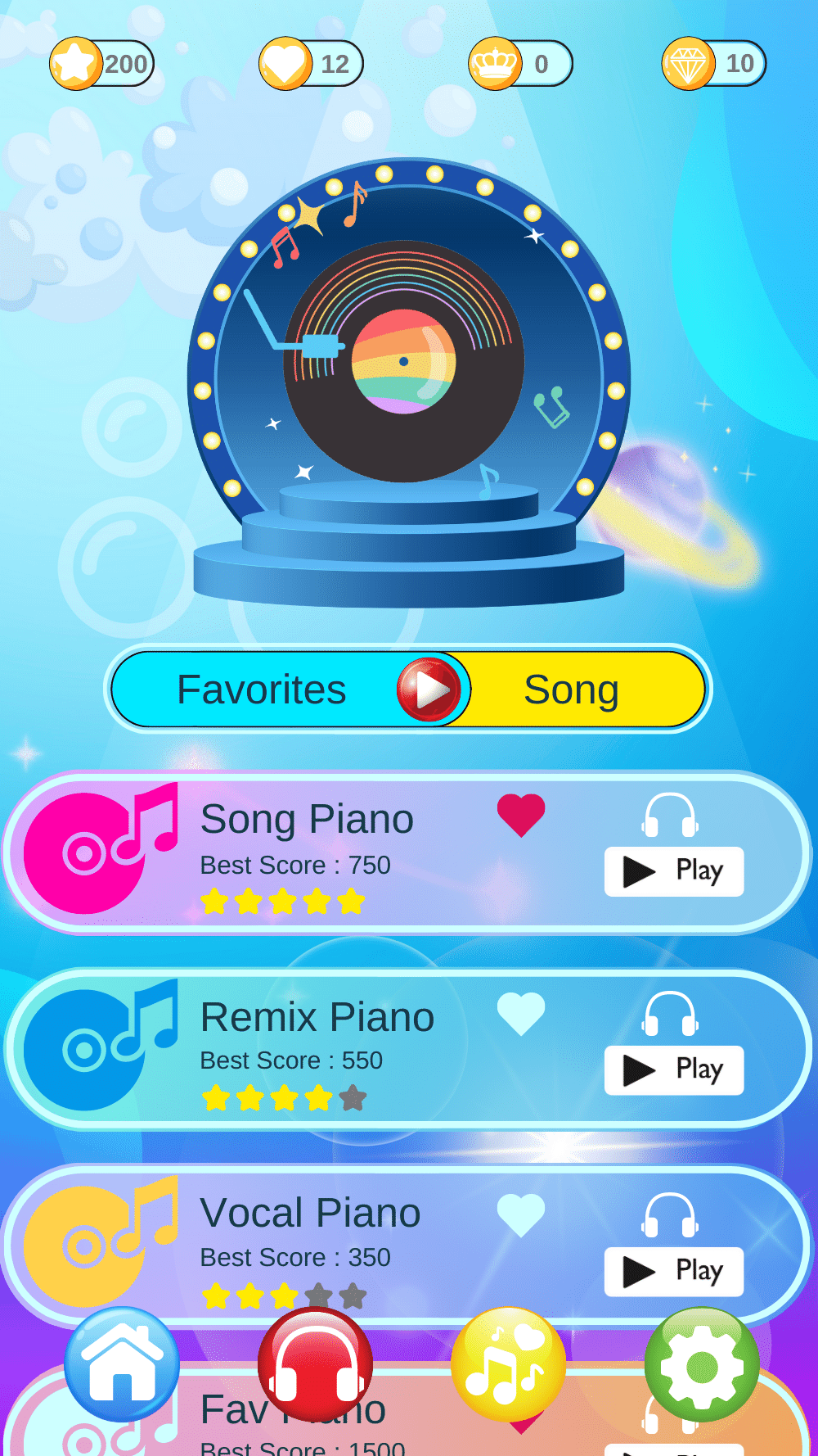 Junior H Juegos Piano Screenshot 1