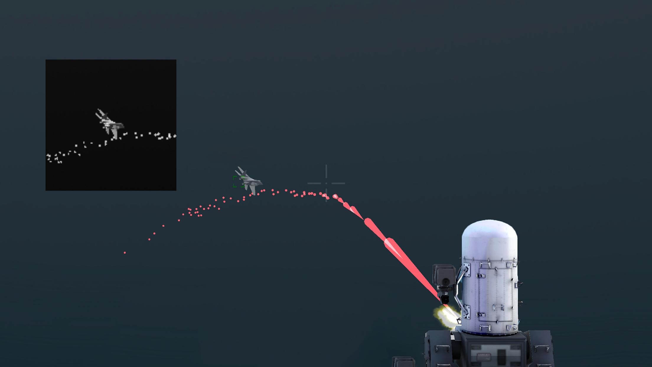 C-RAM CIWS simulator Screenshot 4