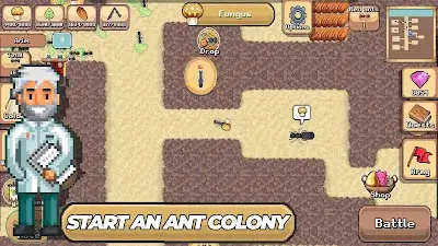 Pocket Ants: Colony Simulator Captura de pantalla 1