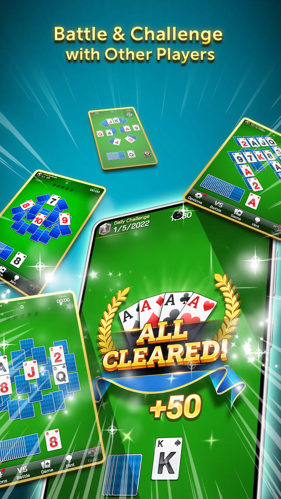 Tripeaks : Grand Solitaire Captura de pantalla 4