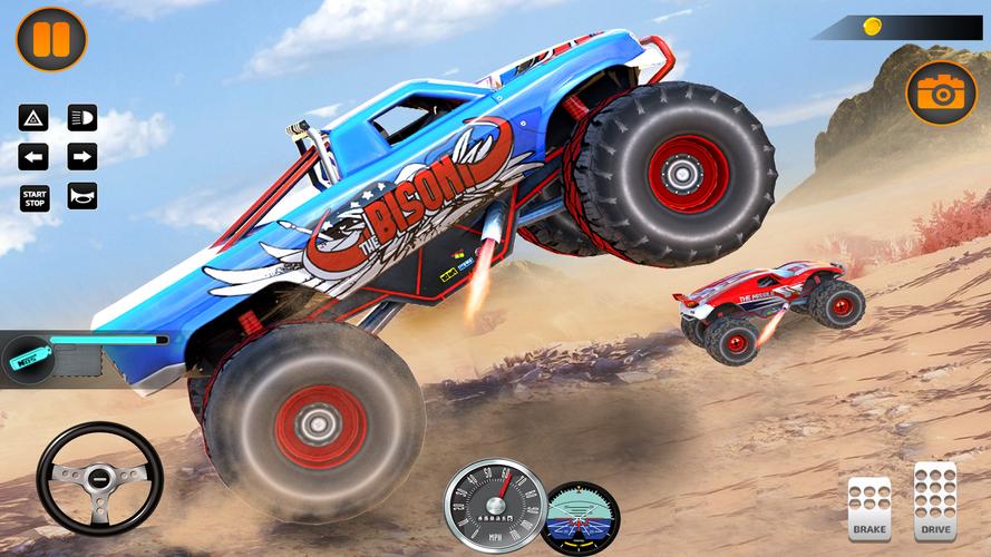 Monster Truck Off Road Racing應用截圖第3張