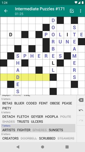 Fill-In Crosswords Screenshot 2