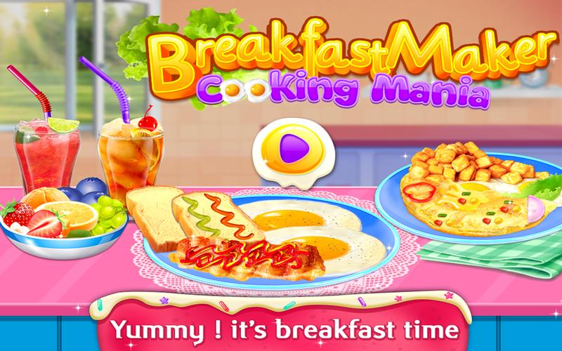 Breakfast Maker - Cooking game Captura de pantalla 1