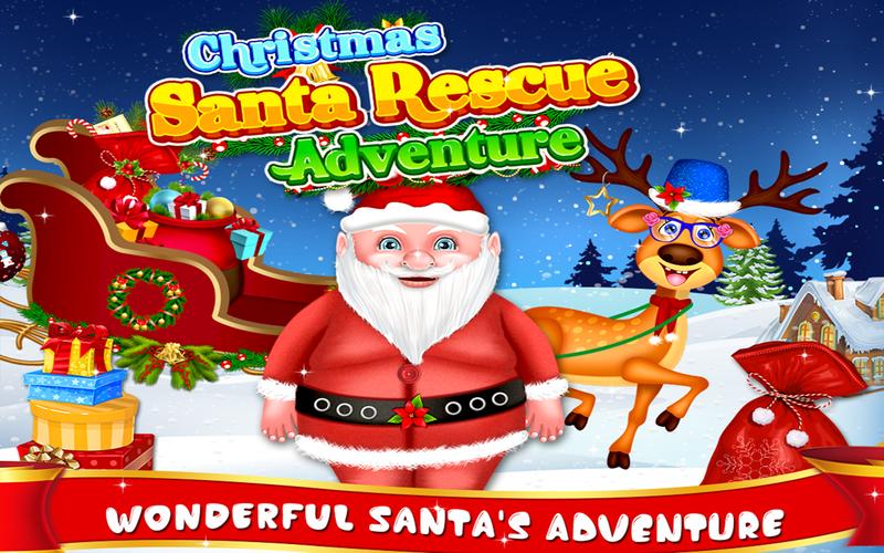 Christmas Santa Rescue Game Screenshot 1