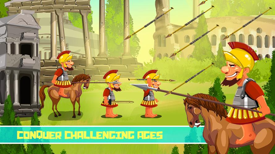 Age Of Fight : Empire Defense स्क्रीनशॉट 3