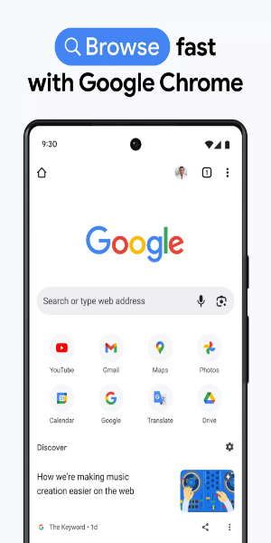 Google Chrome 浏览器应用截图第2张