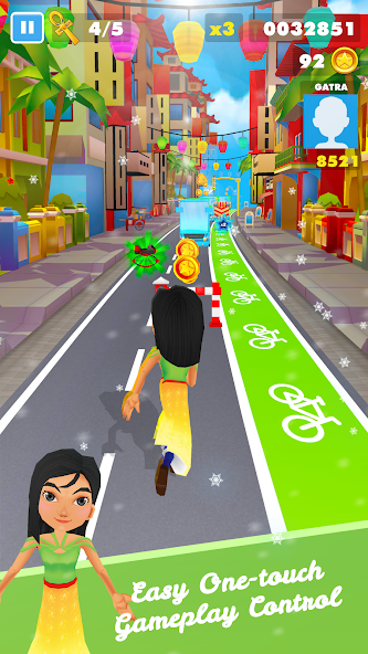 Subway Icy Princess Rush Mod स्क्रीनशॉट 2