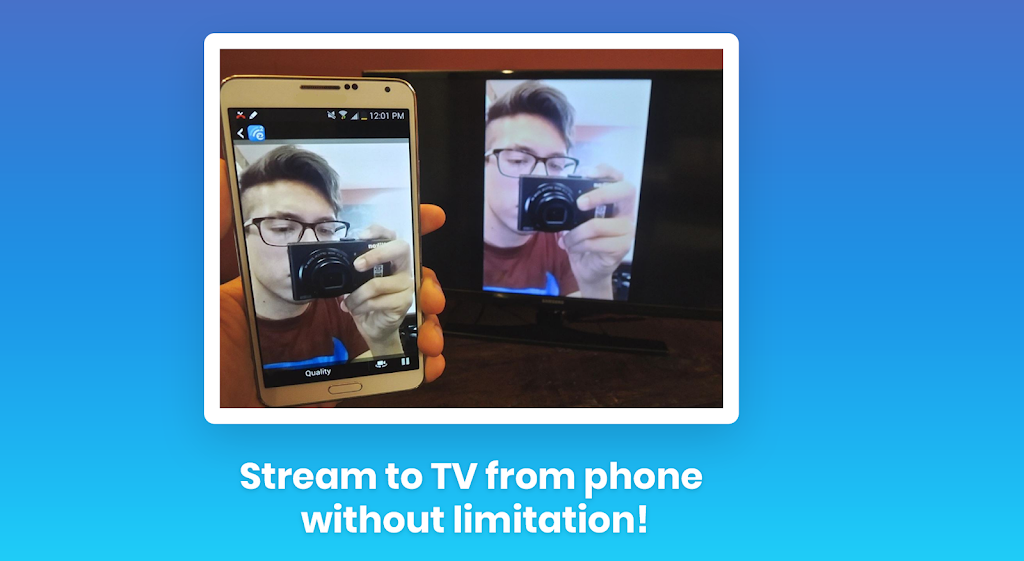 Allshare Cast Screen Mirroring Captura de tela 1