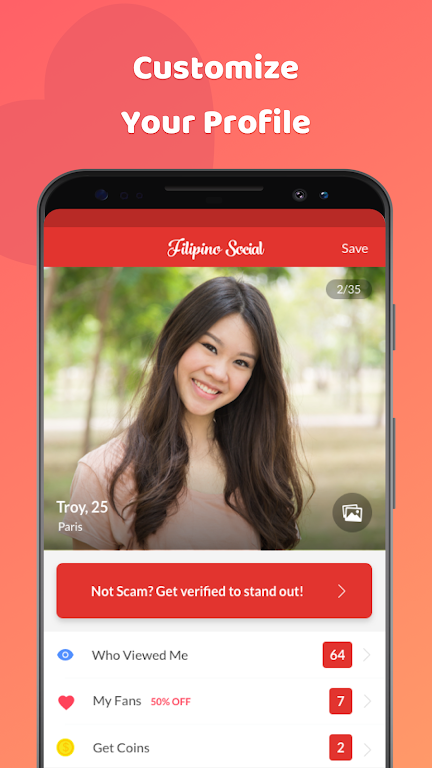 Filipino Social: Dating & Chat Captura de tela 2