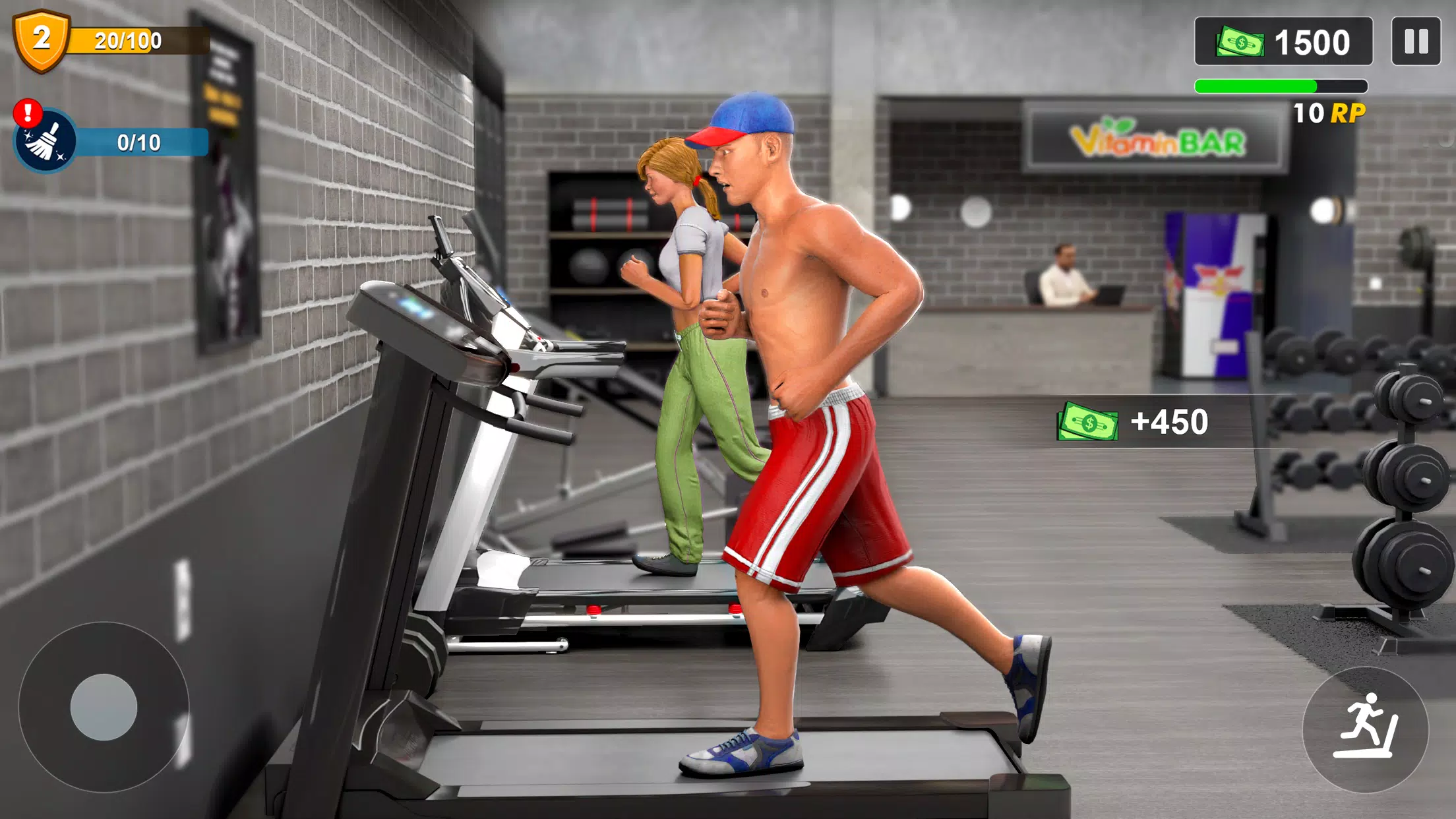 Workout Gym Simulator Game 24應用截圖第3張