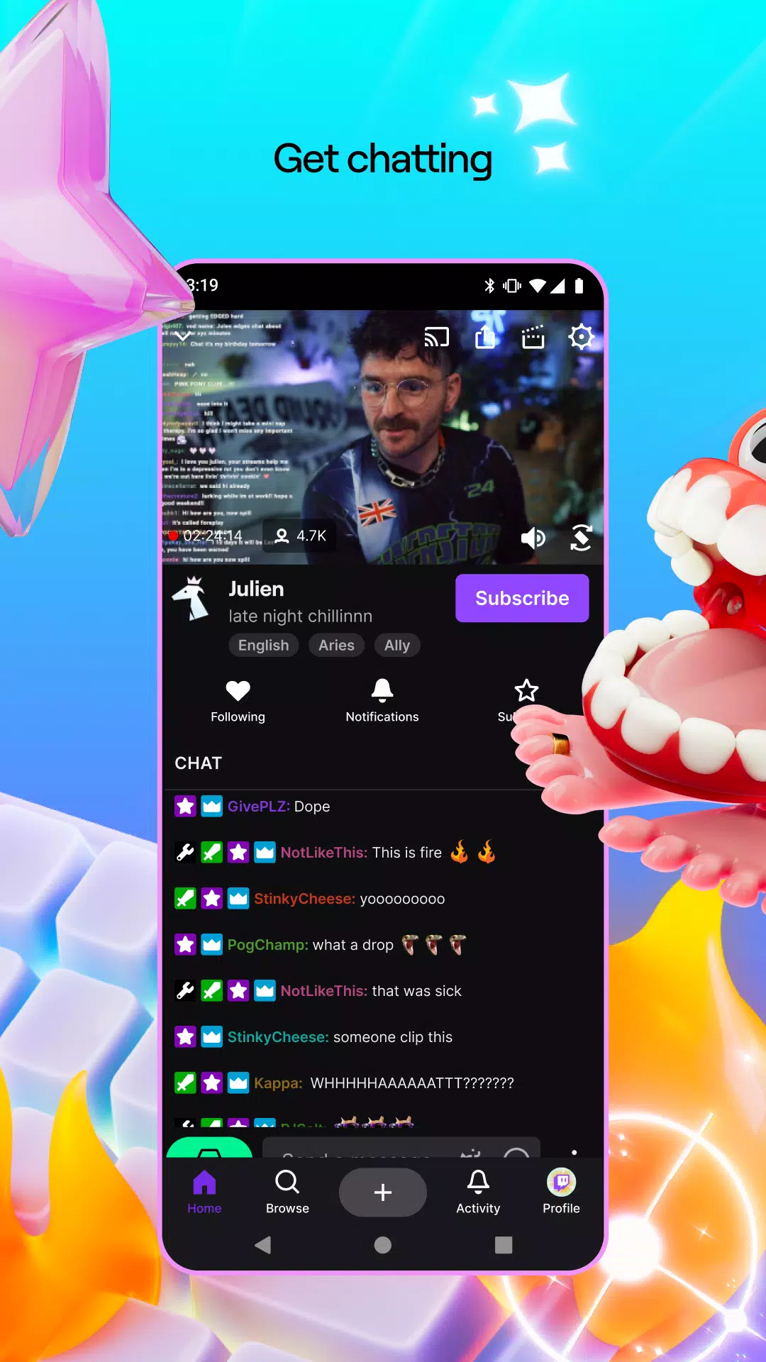 Twitch：Live 實況應用截圖第4張