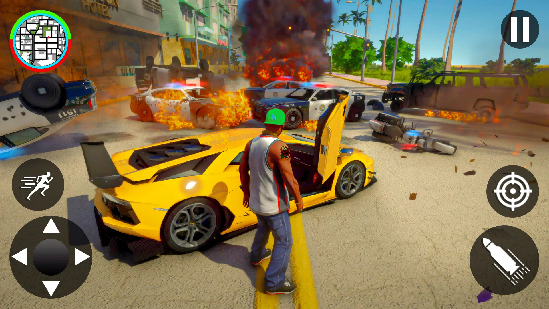 Grand Gangster Game Mafia 3D Capture d’écran 4
