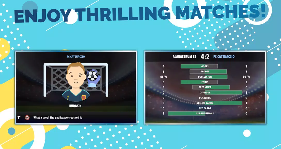 Catenaccio Football Manager スクリーンショット 2