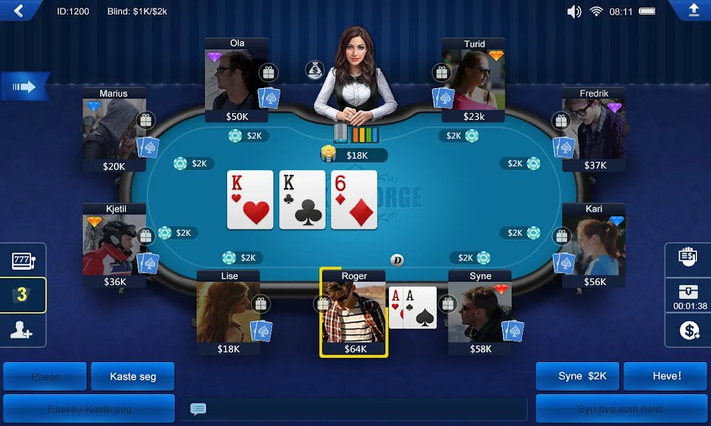 poker Norway hd スクリーンショット 2