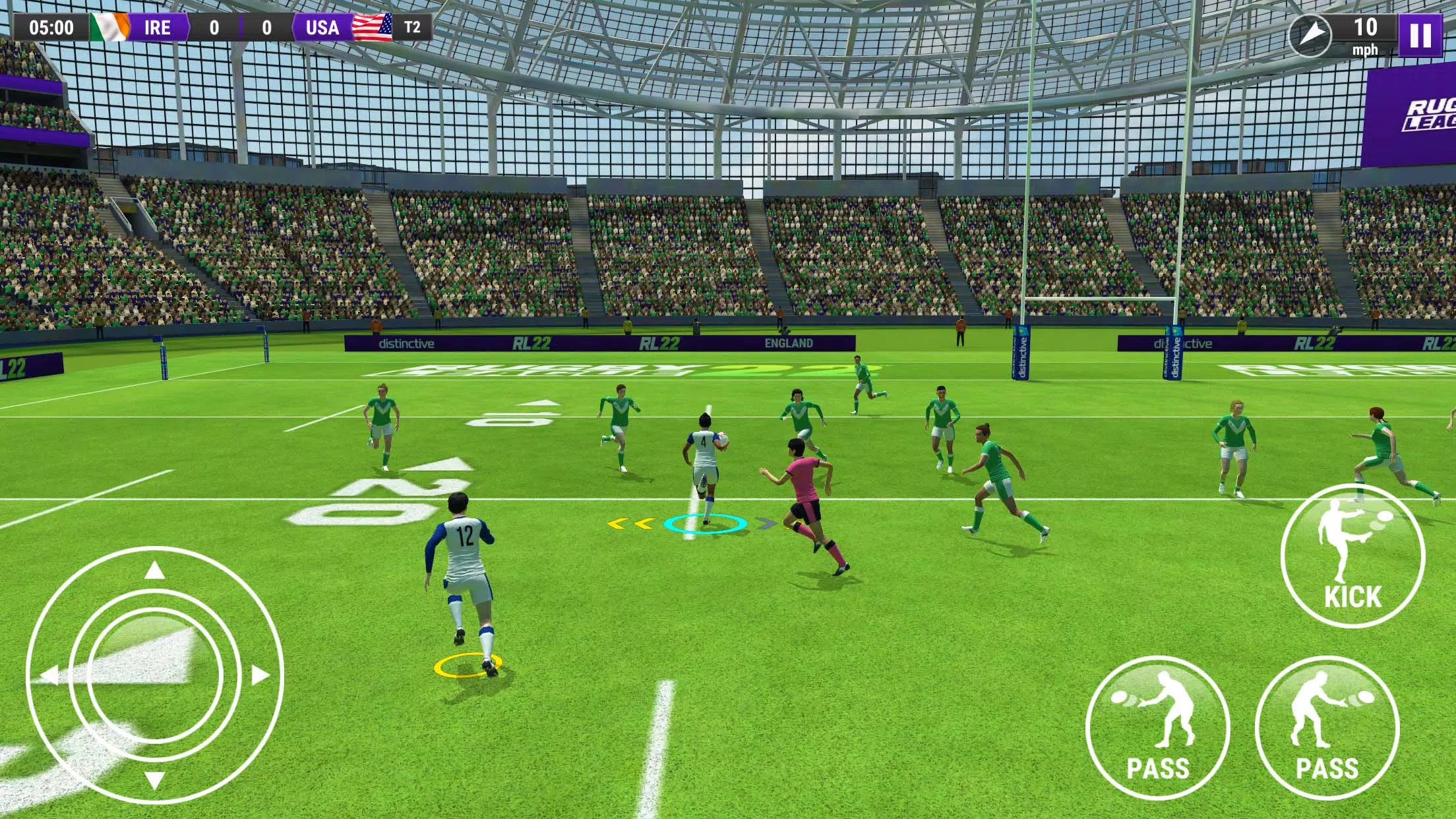 Rugby League 22 Скриншот 2