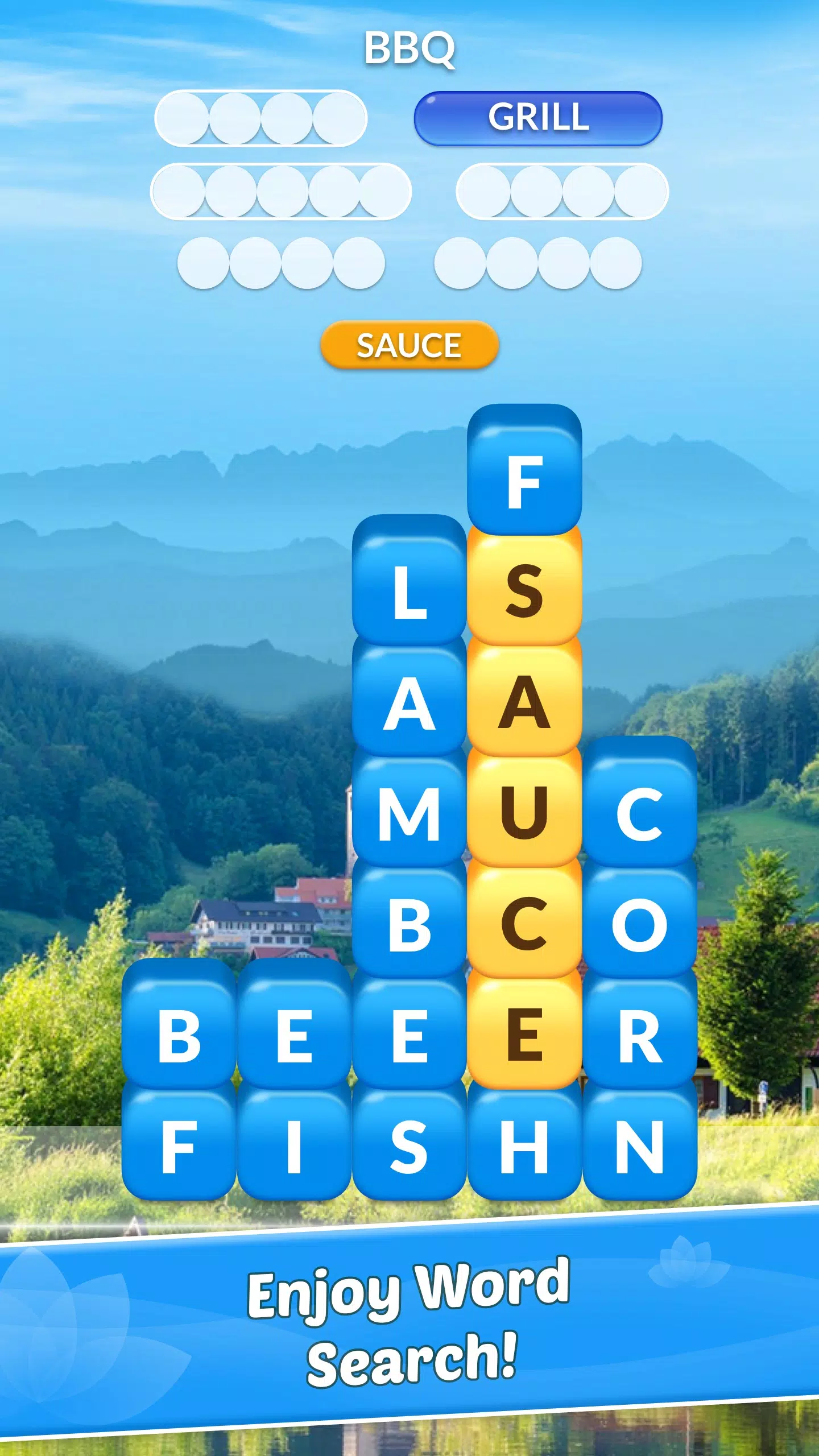 Word Town: Find Words & Crush! Capture d’écran 1