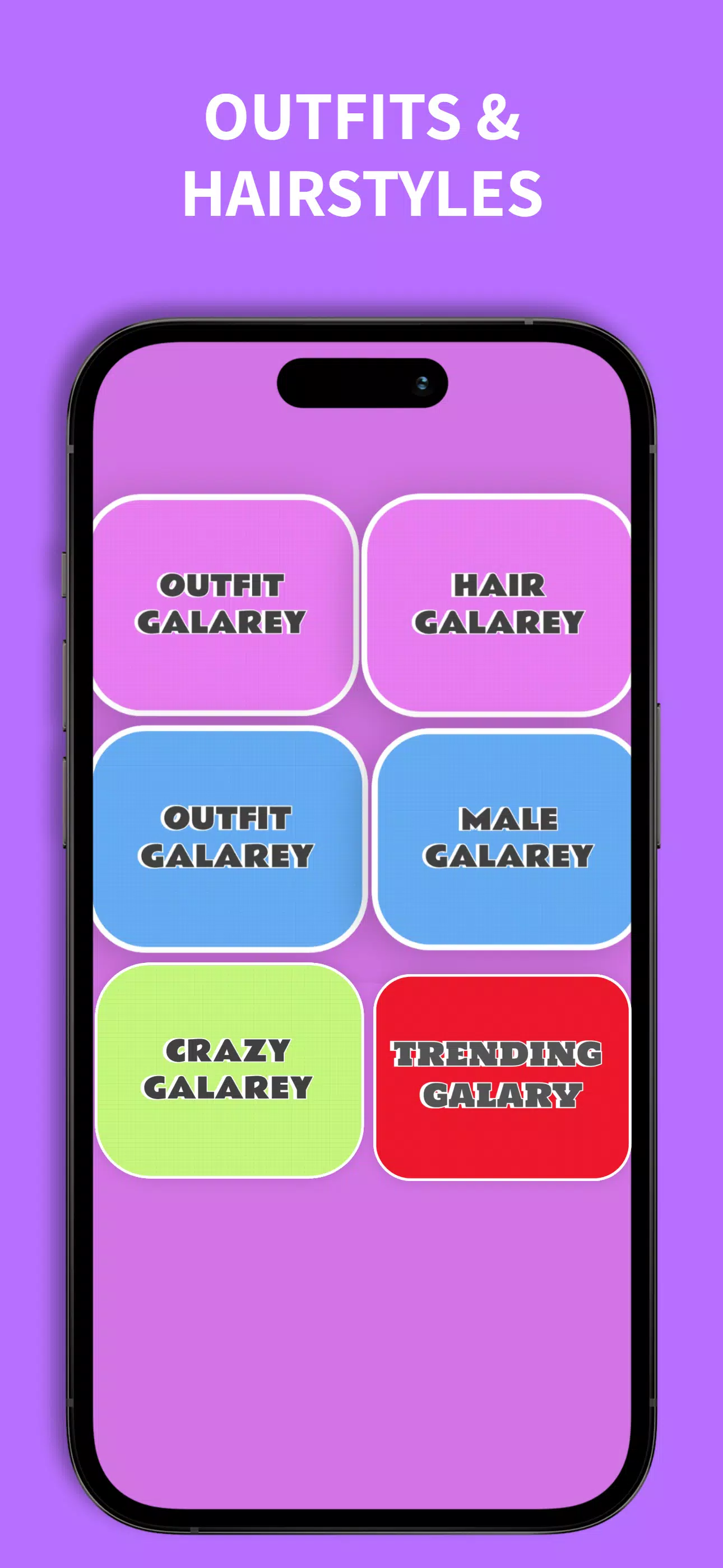 Gacha Outfits and Hairstyles Capture d’écran 1
