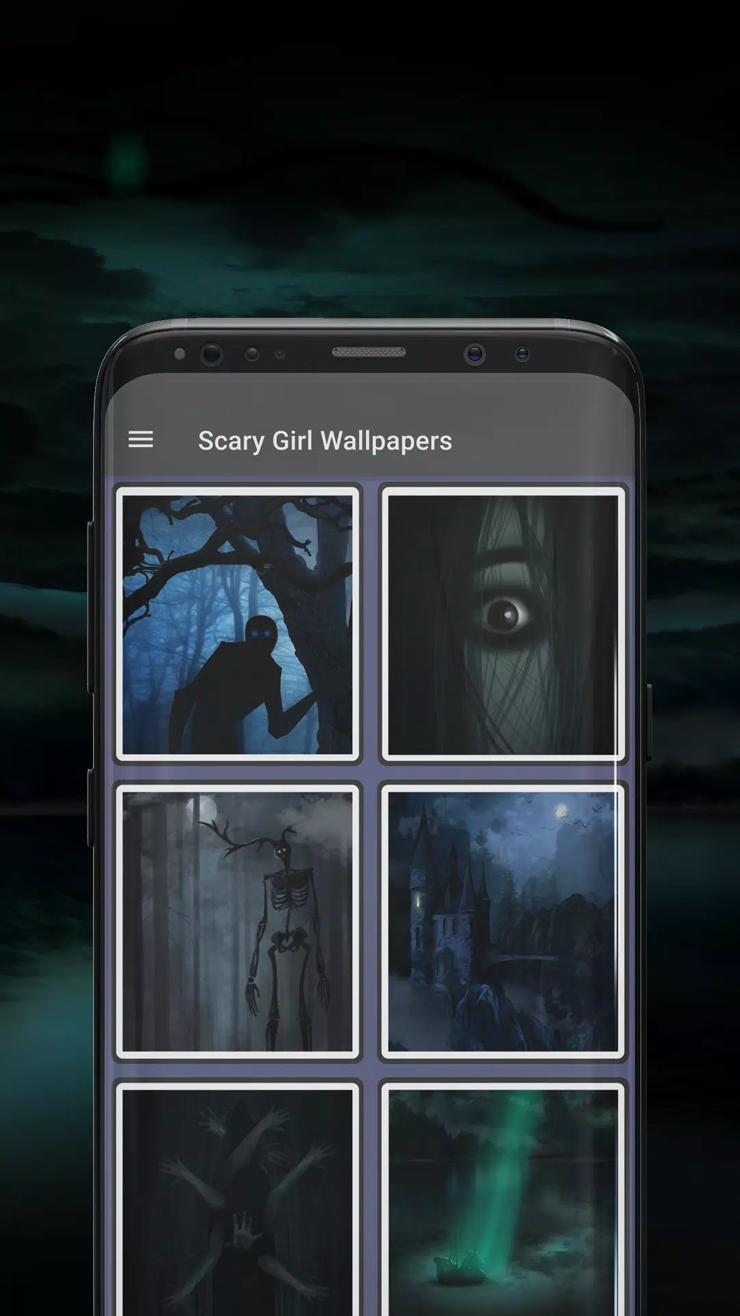Scary Girl wallpapers Captura de tela 3