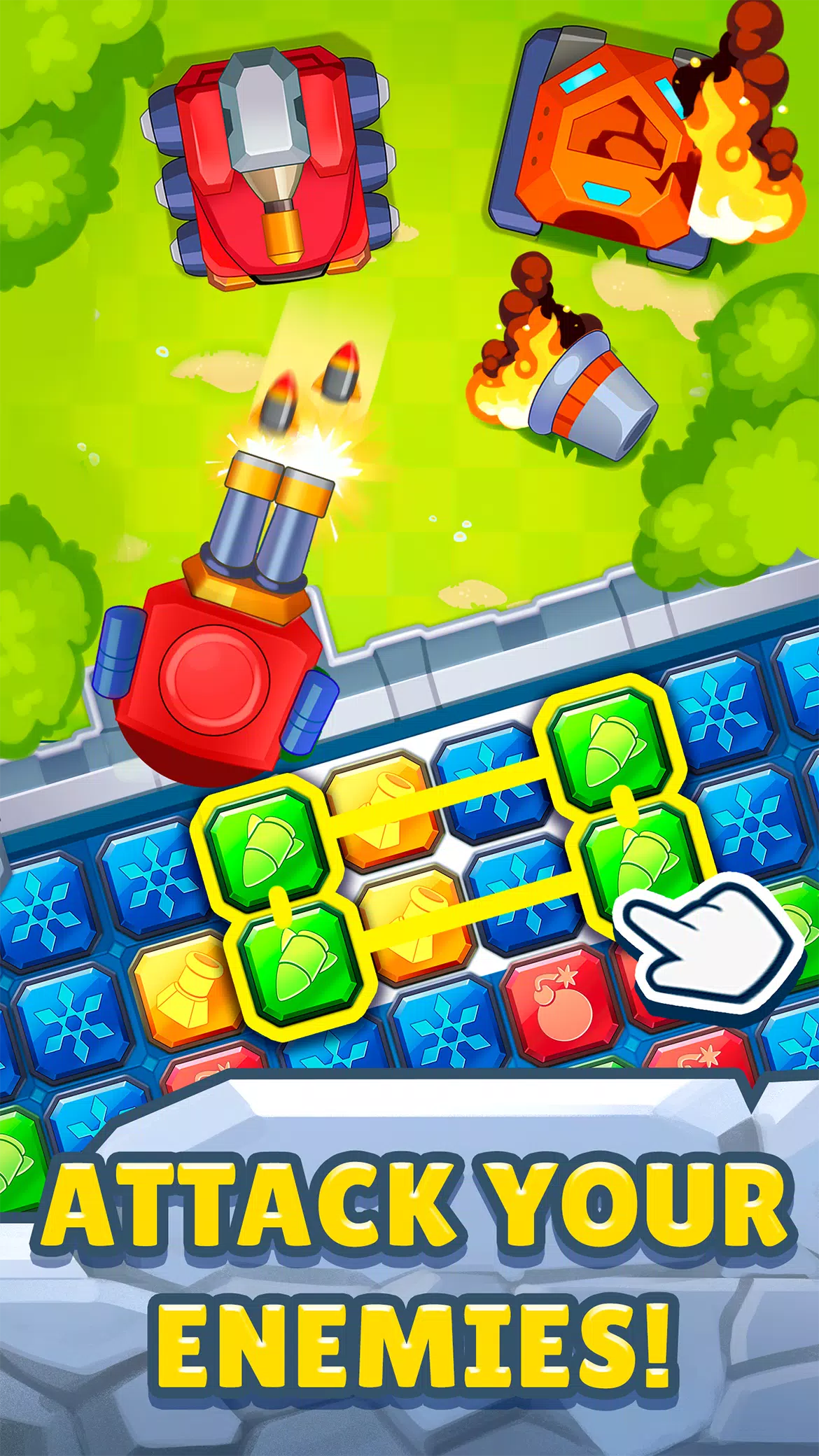 Merge survival Castle defense!應用截圖第3張