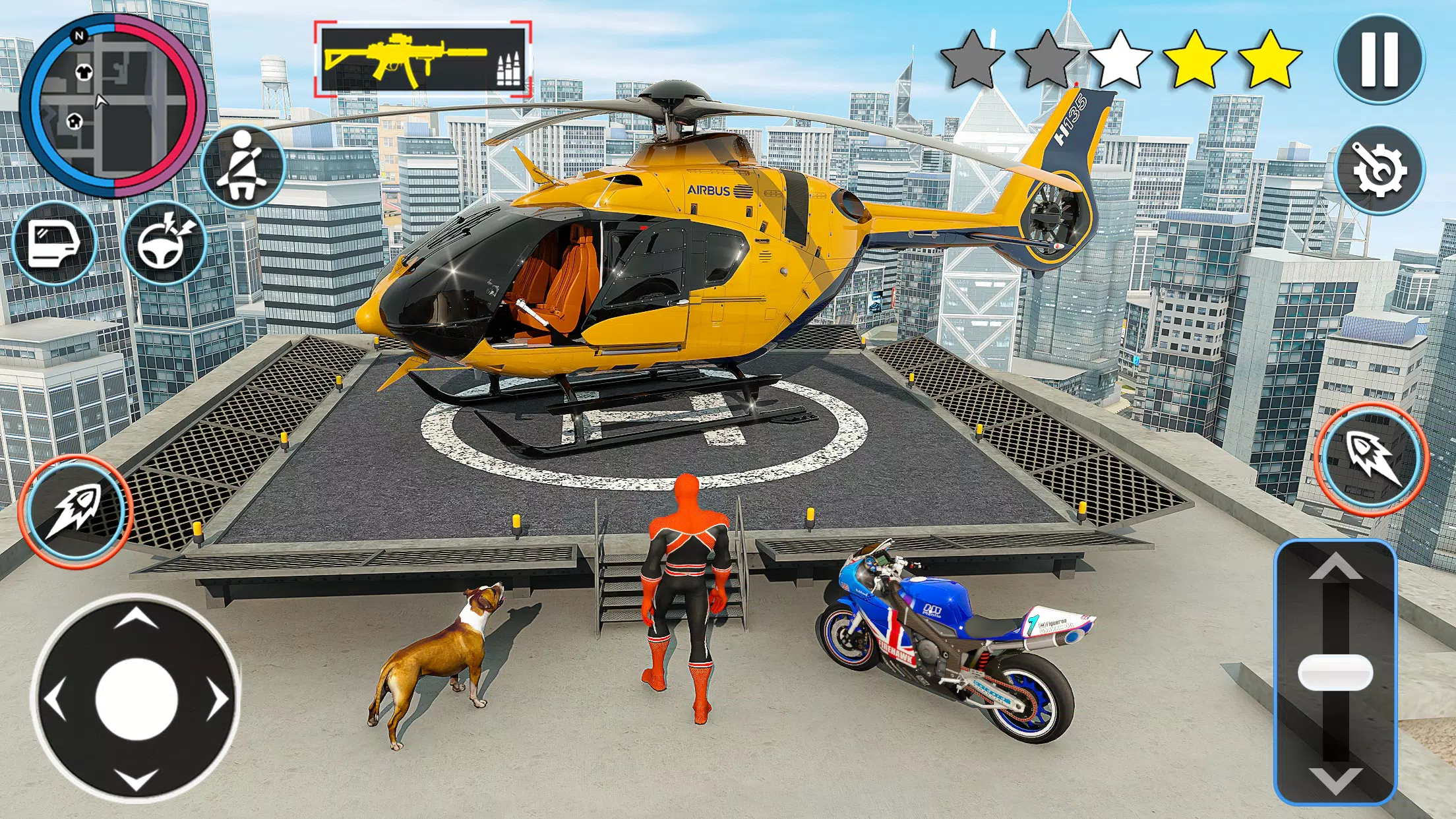 Web Rope Hero Mafia City Crime Capture d’écran 3