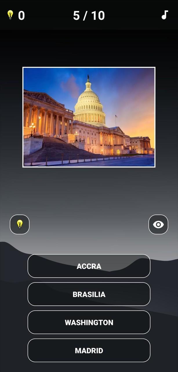 Capital Cities Quiz应用截图第4张