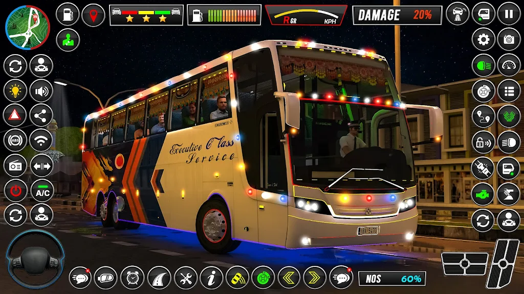 Bus Games 3D City Bus Driving स्क्रीनशॉट 4