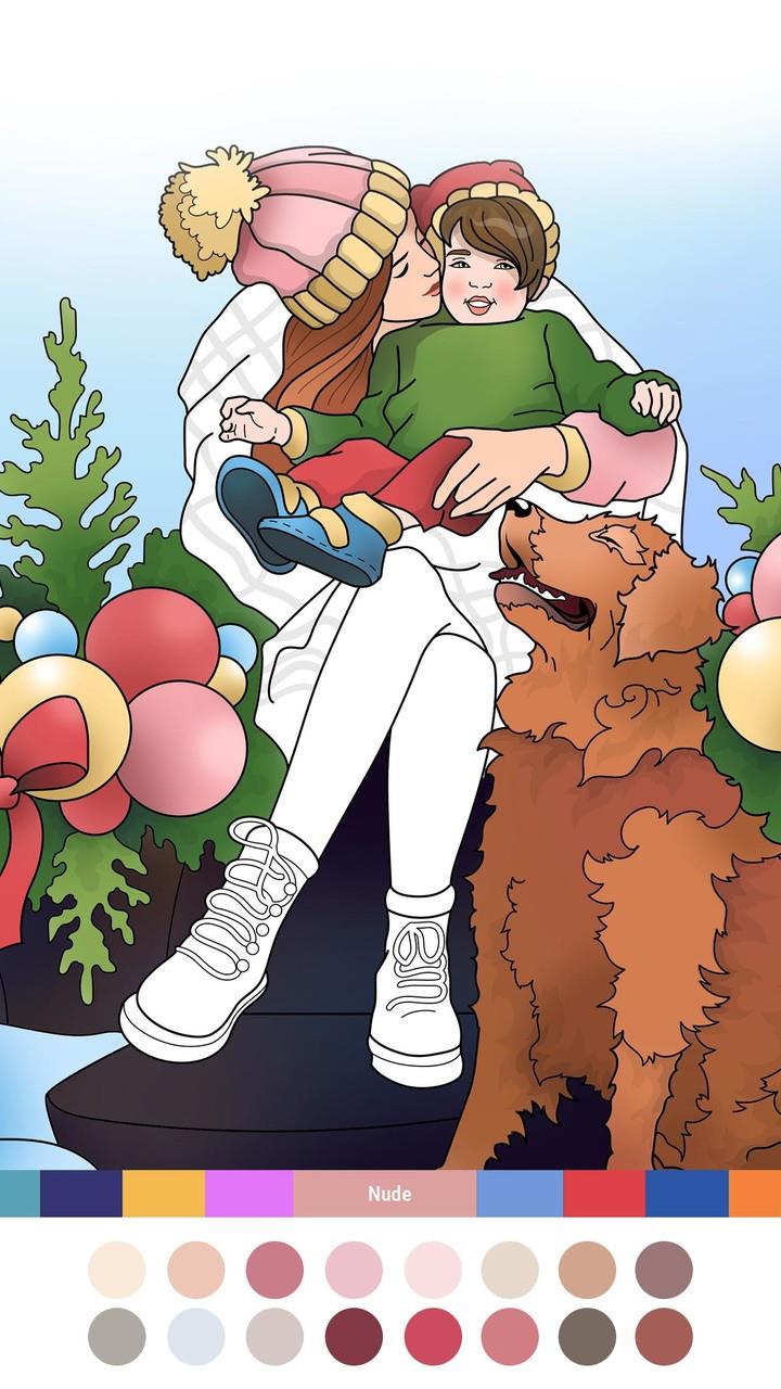 Classic Adult Coloring Book Screenshot 4