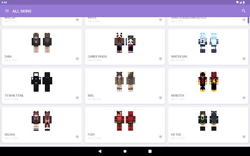 Skins for Minecraft 2 Captura de tela 3