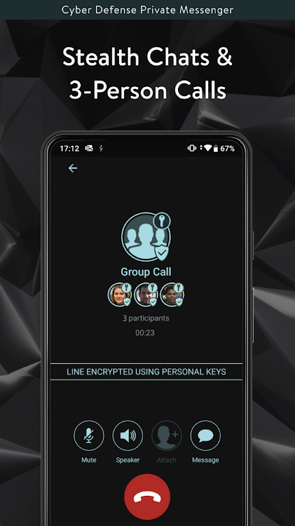 StealthTalk: Private Messenger Captura de pantalla 2