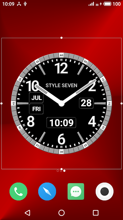 Kit Analog Clock-7 Screenshot 4