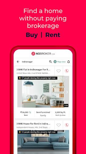 NoBroker Rent, Buy, Sell Flats應用截圖第1張