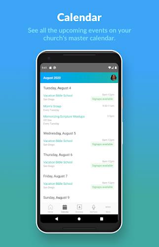 Church Center App Captura de pantalla 4