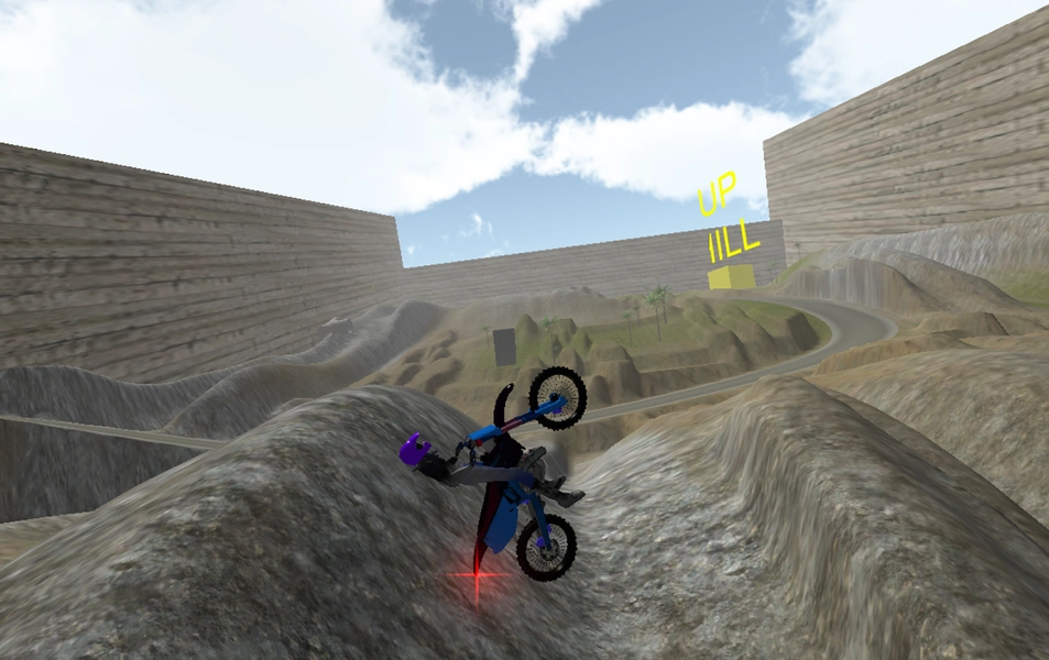 Motocross Uphill Park Screenshot 2