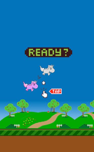 Flappy Unicorn Captura de tela 3