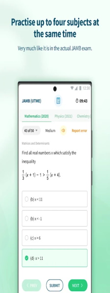 Class54 Learning App-JAMB 2024 스크린샷 1