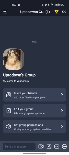 Fambase: Live & Group Chat Screenshot 2