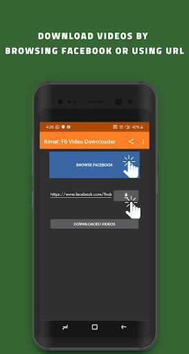 Video Downloader for Facebook Capture d'écran 4