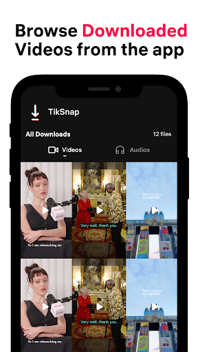 TikSnap: Downloader for TikTok 스크린샷 4