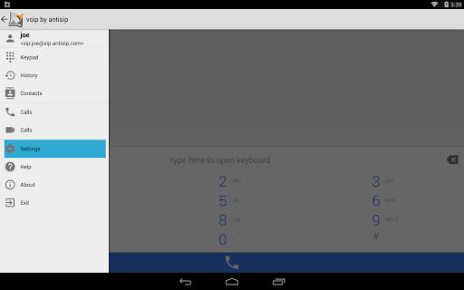 Voip By Antisip (+Video)应用截图第4张