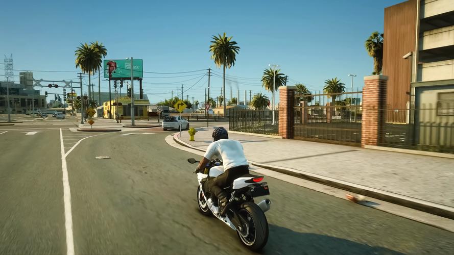 Highway Bike Traffic Racer 3D Captura de pantalla 3