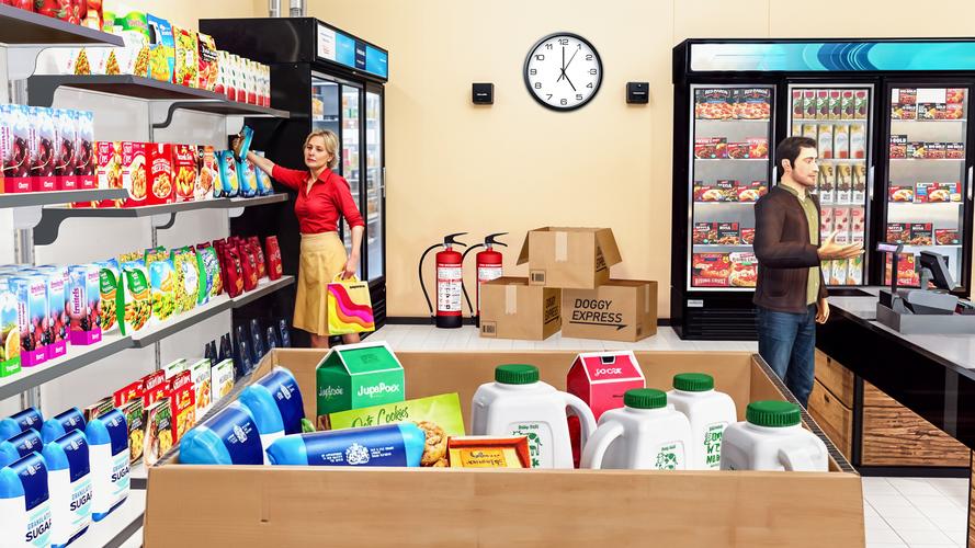 Supermarket Factory Simulator Capture d’écran 3