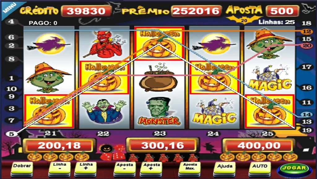 Halloween Caça Niquel Slot Скриншот 3