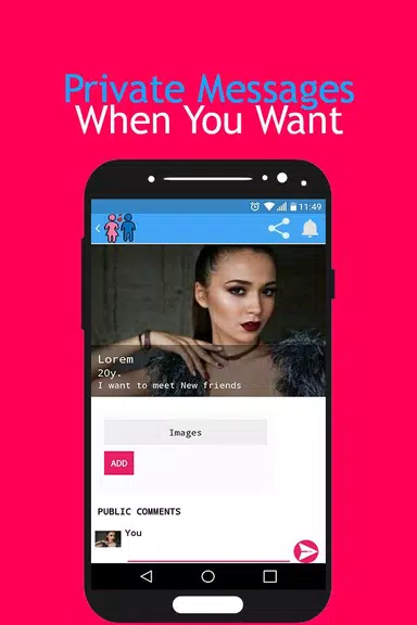 Teen Chat Room: Teen Dating App - Meet Teenagers 스크린샷 2