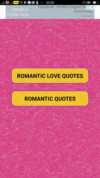 Romantic Love Quotes & Images 스크린샷 1