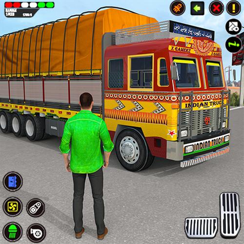 Indian Truck Drive Truck Games Capture d’écran 1
